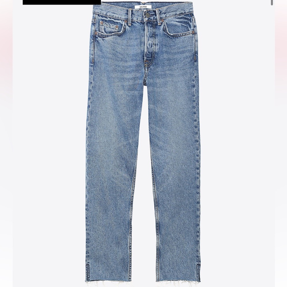 GRLFRND Light Blue Straight Jeans